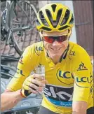  ?? FOTO: AP ?? Froome celebrando su tercer Tour