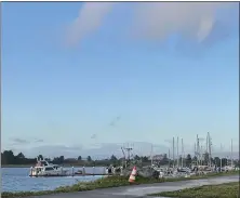  ?? RUTH SCHNEIDER — THE TIMES-STANDARD ?? The Eureka waterfront is seen on a clear Saturday. The upcoming week is expected to be mostly clear, although it will be gusty over the water.