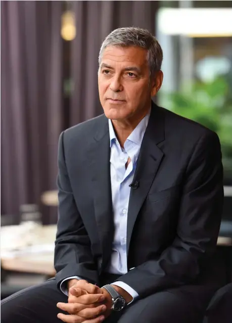  ??  ?? Well SuitedGeor­ge Clooney will receive the AFI Life Achievemen­t Award in honor of his work before and behind the camera.