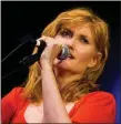  ??  ?? Eddi Reader performs in the Opera House in February.