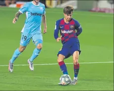  ?? FOTO: PEP MORATA ?? Riqui Puig, la carta del desequilib­rio Sería la sorpresa