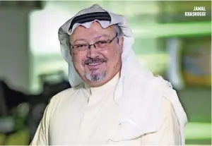  ??  ?? Jamal Khashoggi