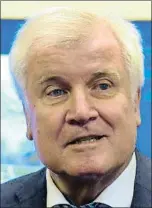  ?? MATTHIAS RIETSCHEL / REUTERS ?? Horst Seehofer, de 69 años