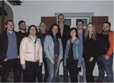  ?? FOTO: OBL ?? Die Kandidaten der OBL (von links): Andreas Bernhard, Stefan Herbst, Michaela Sperner, Walter Hensel, Adelinde Wanner, Marten Zwanenburg, Christina Morgenroth, Niklas Wanner, Diana Bendig, David Delle. Auf dem Bild fehlt Cosimo Bellusci.