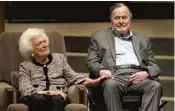  ?? AP/FILE ?? Stress might not be to blame for former President H.W. Bush’s hospitaliz­ation a day after the funeral of his wife, Barbara, but it does the body no favors,