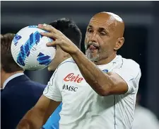  ?? (LaPresse) ?? Punteggio pieno Luciano Spalletti ha vinto le prime 4 partite