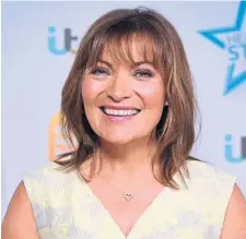  ?? ?? Lorraine Kelly has spoken out about the interview.