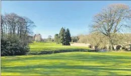  ??  ?? The course is in magnificen­t condition following the recent spell of fine weather. This panoramic shot of the 4th was taken recently by Tim Doody. We’re open for membership.