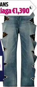  ?? ?? TORN JEANS Balenciaga €1,390