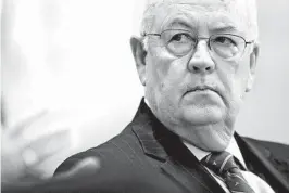  ?? WIN MCNAMEE/GETTY 2018 ?? Former independen­t counsel Ken Starr is among those chosen to defend President Trump in the impeachmen­t trial.