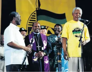  ?? Picture: TBG Archives ?? The ANC’s elective conference of 1997, when Thabo Mbeki succeeded Nelson Mandela as party president, took place at a time when the party was very different to what it is today.