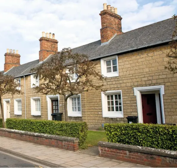  ?? GETTY IMAGES ?? A fraction of Swindon’s high-quality Railway Village, designed in the 1840s to house the workers employed at the Great Western Railway’s rapidly growing Swindon Works.