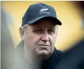  ?? ?? Beleaguere­d All Blacks coach Ian Foster has copped it from all quarters as his team has slumped to five losses in its last six tests.