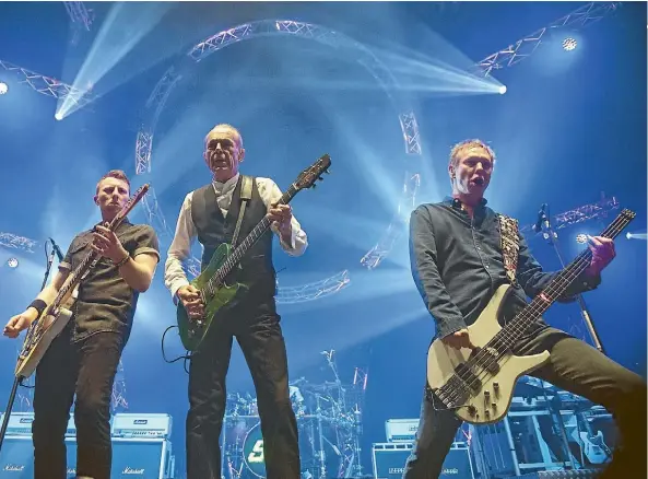  ??  ?? Status Quo is headed our way to play Vector Arena in October.