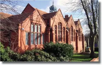  ??  ?? Right: The former Grammar School in St James’s Road,which later became Castle High School