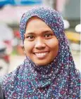  ??  ?? PEMENANG Cabaran Kayak Iskandar Puteri (IPKC 2017), Nur Saliha Md Salleh.