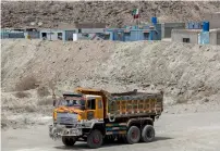  ?? Bloomberg ?? A constructi­on site on the outskirts of Gwadar. For the Chinese, the Silk Road plan aims to revive trade across Central Asia and into Europe via a network of railways, ports and highways. —