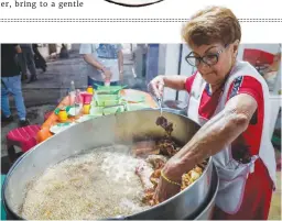  ?? ?? MEET THE CHEF For many years, Maria del Pilar Cortest has dedicated her life to preparing tacoos for all to enjoy (AFP)