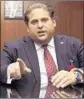  ?? Warner Bros. Pictures ?? JONAH HILL stars in the fact-based 2016 dark comedy “War Dogs,” airing on Cinemax.