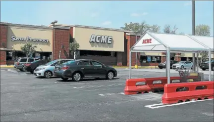  ?? GENE WALSH — DIGITAL FIRST MEDIA ?? This is the King of Prussia ACME on DeKalb Pike in Upper Merion, one of two Montgomery County ACME Markets scheduled to close by June 8. A store on Welsh Road in Towamencin will also close.