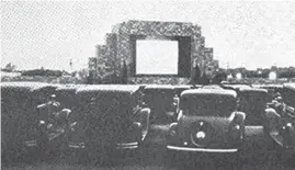  ?? F.E. ?? Primer autocine de la historia, en Camden, Nueva Jersey, 1933.