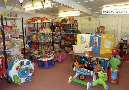  ??  ?? Shepshed Toy Library