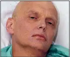  ??  ?? Poisoned: Alexander Litvinenko