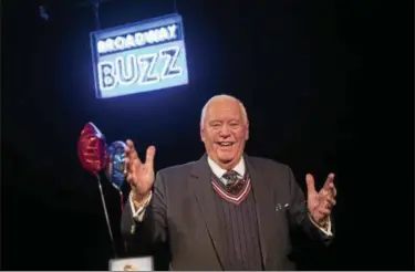  ?? CODY YORK ?? Joe Garry has been the host of the “Broadway Buzz” lectures that precede most performanc­es in Playhouse Square’s Broadway Series for more than a decade.