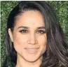  ??  ?? ACTRESS Meghan Markle