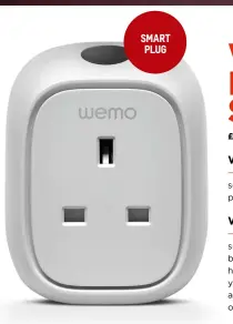  ??  ?? smart plug