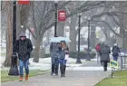  ?? MEL EVANS/AP FILE ?? Rutgers University says it will require that all students be vaccinated for the coronaviru­s before arriving for classes in the fall.