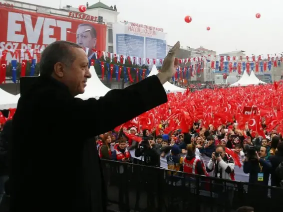  ??  ?? President Erdogan will not admit to Turkey’s slaughter of Armenians in 1915
