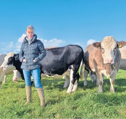  ?? Picture: PA ?? NFU president Minette Batters outlined her organisati­on’s ambitious plans.