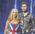  ??  ?? 0 Debbie Mcgee and Giovanni Pernice on Strictly