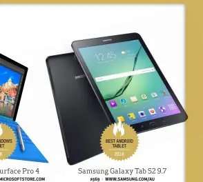  ??  ?? BEST ANDROID TABLET 2016