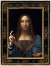  ?? Reuters ?? ‘Salvator Mundi’, atribuído a Leonardo da Vinci