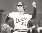  ?? ?? Padres pitcher Randy Jones went on to win the 1976 Cy Young after making his debut on June 18, 1973.