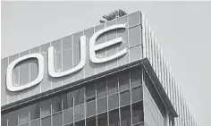  ??  ?? OUE Group, which refers to OUE Ltd and its related corporatio­ns, will have a 48.3 percent stake in the combined company. — Reuters photo