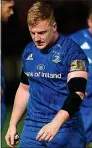  ??  ?? LOSS: Leinster’s James Treacy