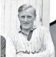  ??  ?? Winn: an all-round athlete, he was a first-class cricketer and continued playing Real Tennis into his eighties