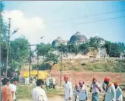  ?? HT ARCHIVE ?? The contention over the judgment arose during the special bench’s hearing of the Ramjanmabh­oomibabri Masjid title dispute.
