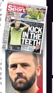  ??  ?? DESIRE Faddy and, top, our back page TURN TO PAGE 48