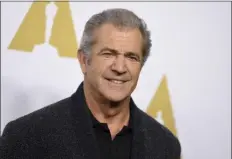  ?? PHOTO BY JORDAN STRAUSS — INVISION — AP, FILE ?? Mel Gibson arrives at the 89th Academy Awards Nominees Luncheon in Beverly Hills Feb. 6, 2017.