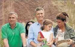  ??  ?? ELECCIONES. Macri recordó que cerró la campaña en Jujuy.