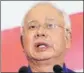  ?? REUTERS ?? Najib Razak