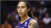  ?? THE ASSOCIATED PRESS — 2019 ?? The U.S. government has declared that Phoenix Mercury center Brittney Griner is being unlawfully detained in Russia.