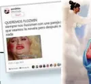  ??  ?? SANTA MARTA. Las fans hicieron una estampita con la cara de la autora y bautizaron el fenómeno “Flozmin”.