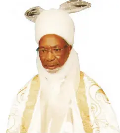  ??  ?? Alhaji Yunusa Muhammadu Danyaya, Emir of Ningi