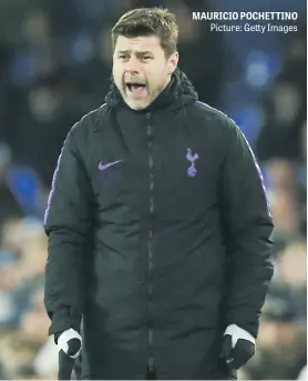  ?? Picture: Getty Images ?? MAURICIO POCHETTINO