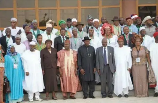  ??  ?? A cross section of Nigerians at the 2014 national conference